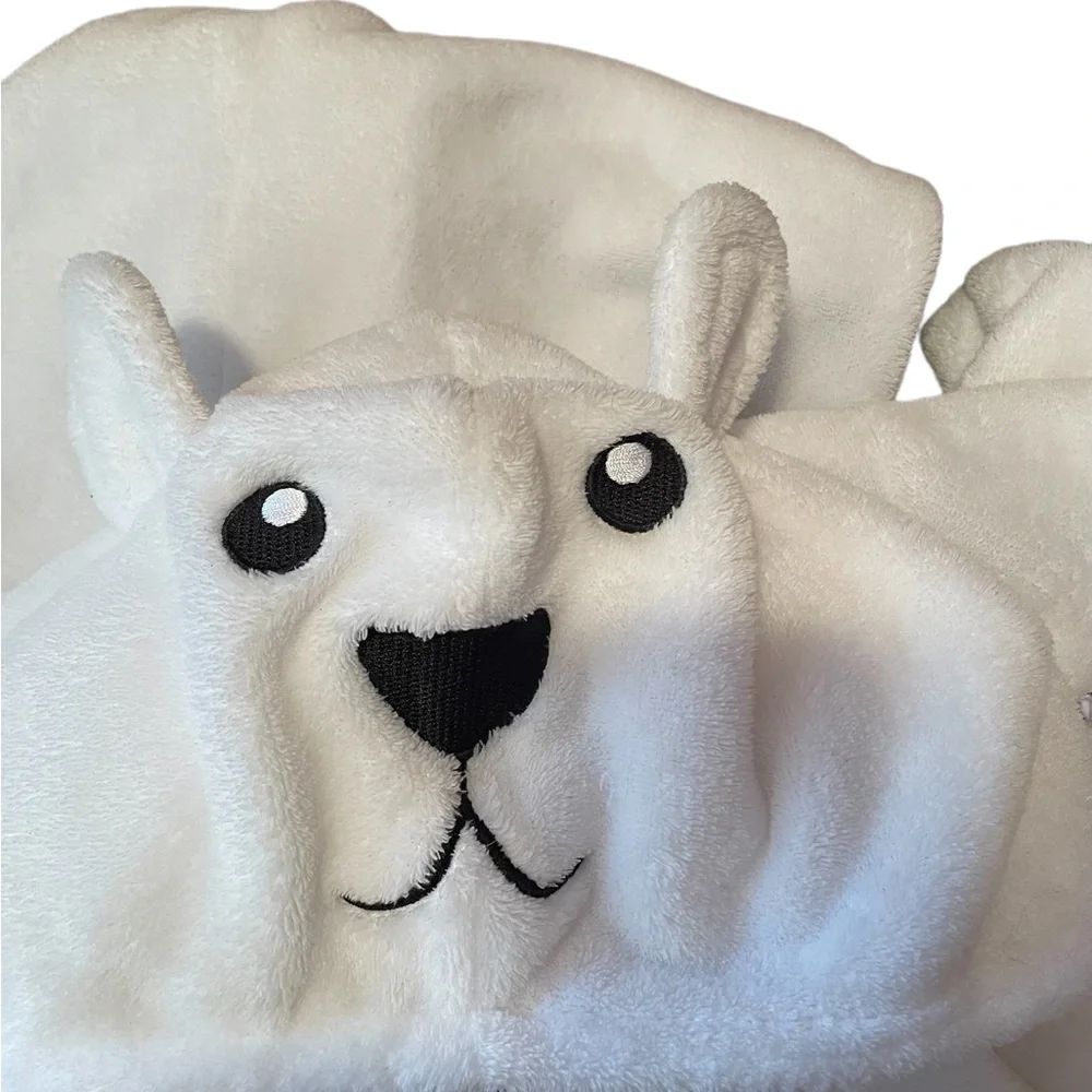 White‎ Fleece Polar Bear Onesie